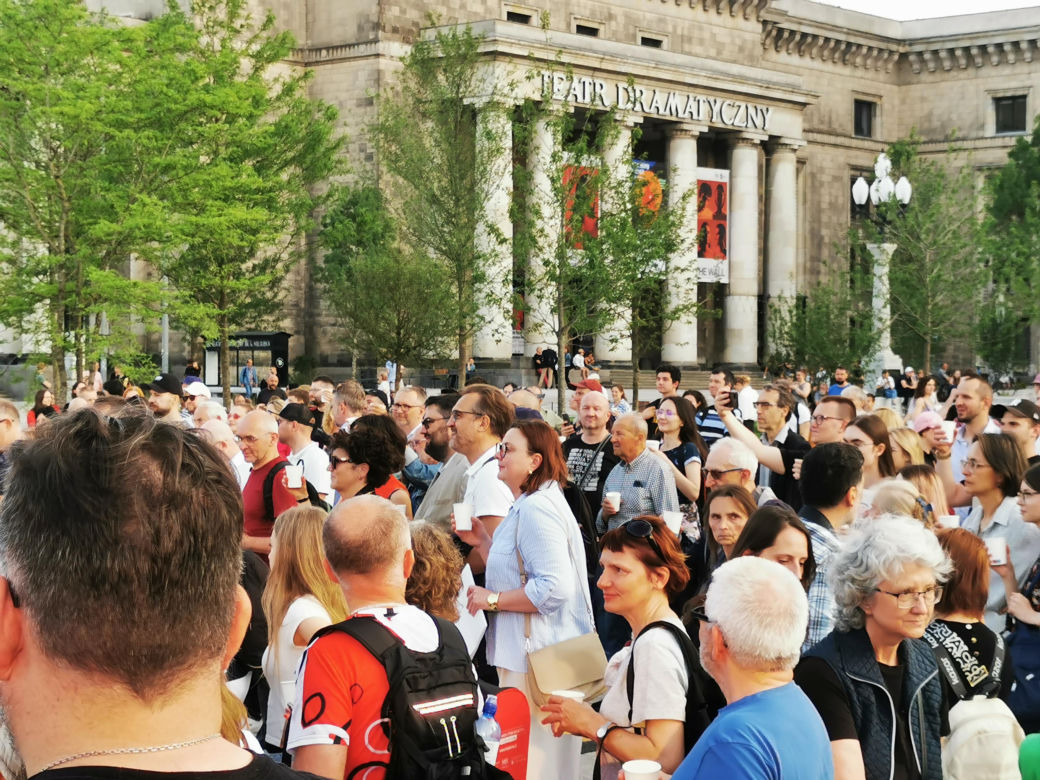 Uroczyste otwarcie placu Centralnego w Warszawie (4.06.2025)
