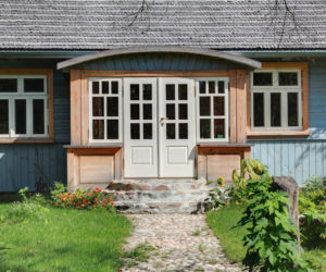 Drewniany dom na Podlasiu