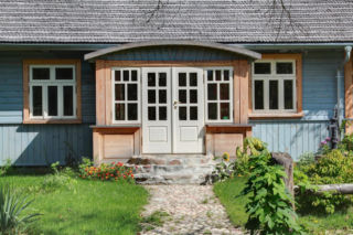 Drewniany dom na Podlasiu