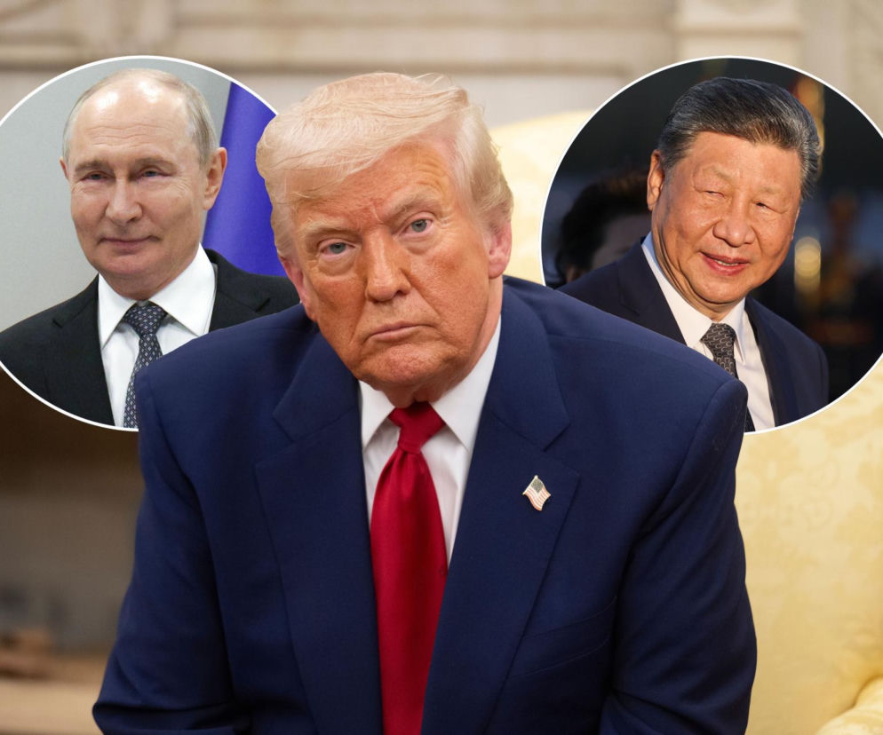 Władimir Putin, Donald Trump i Xi Jinping