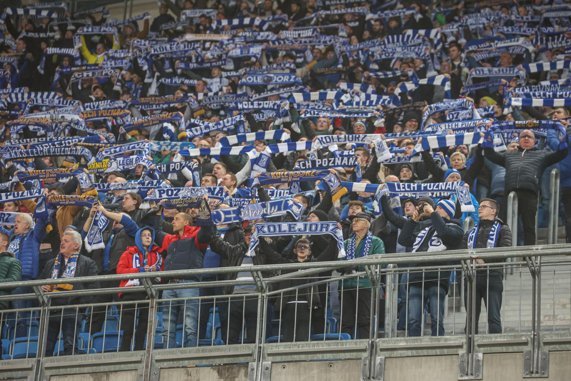 Tak bawili się kibice na meczu Lech Poznań - Śląsk Wrocław