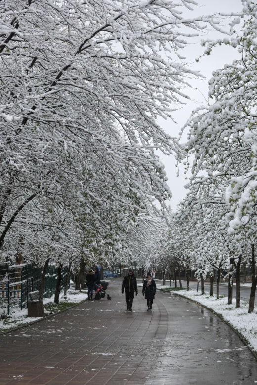 Śnieg w Zakopanem