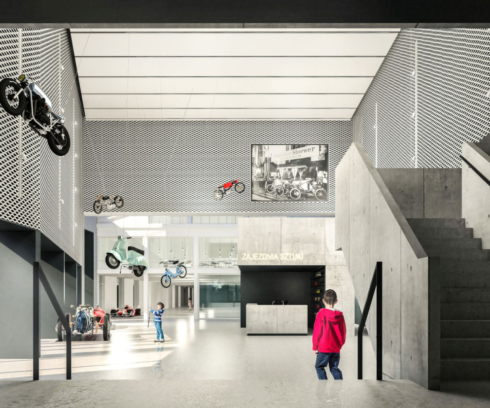 Rozbudowa Muzeum Techniki i Komunikacji w Szczecinie - wizualizacja