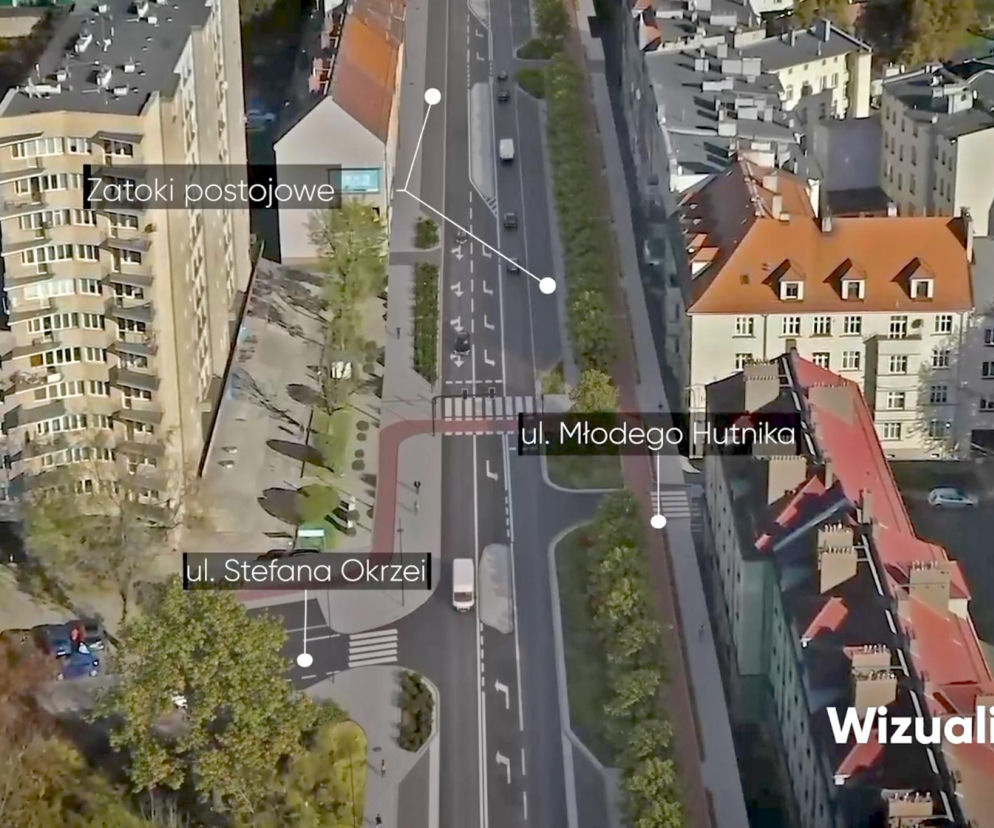 Przebudowa Chorzowskiej - wizualizacje