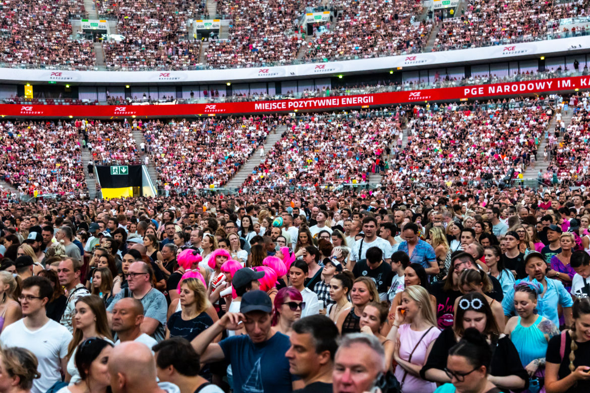 Koncert Pink na PGE Narodowym w Warszawie