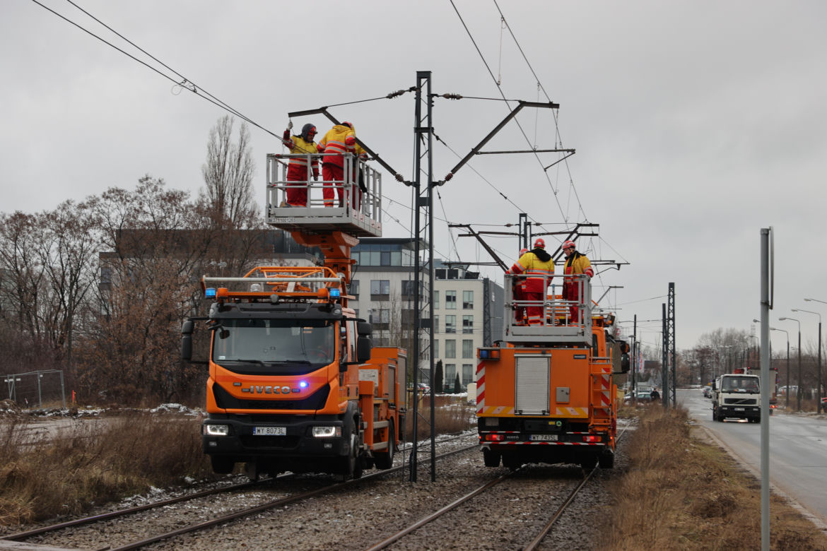 Poważna awaria na Żeraniu. Tramwaje kursują na skróconej trasie