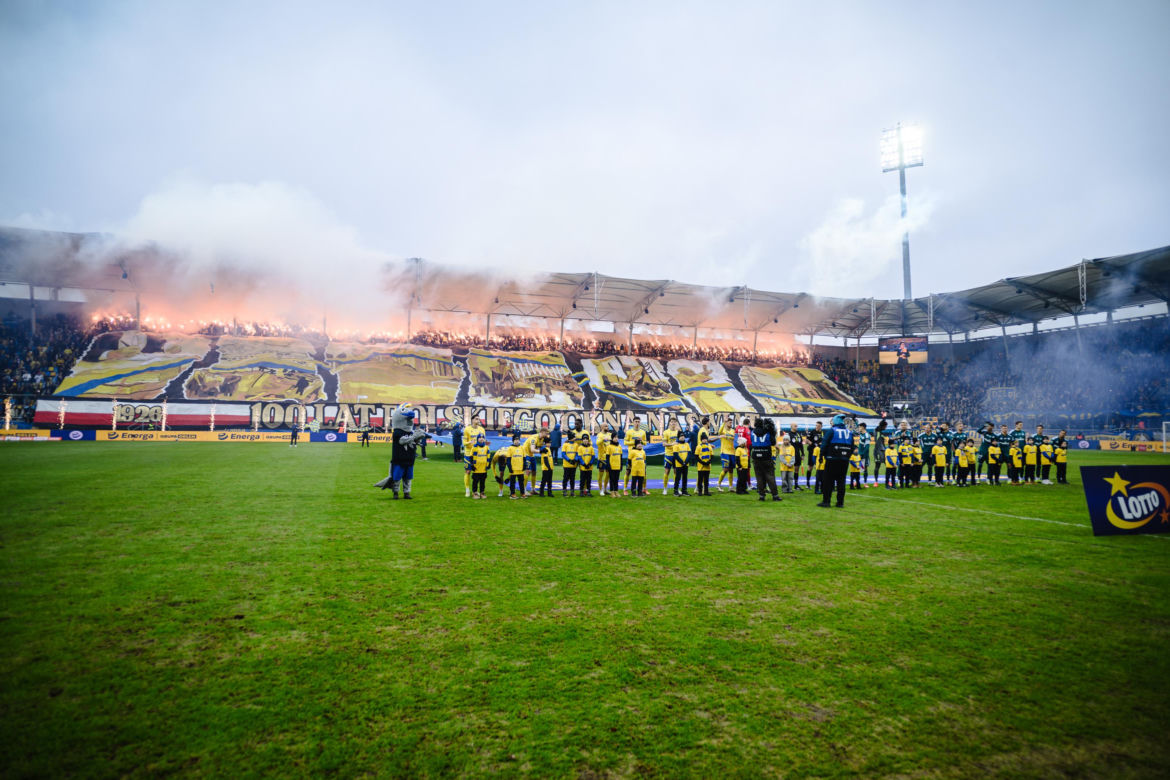 Arka Gdynia - Legia Warszawa: Zdjęcia kibiców z meczu 20. kolejki PKO BP Ekstraklasy