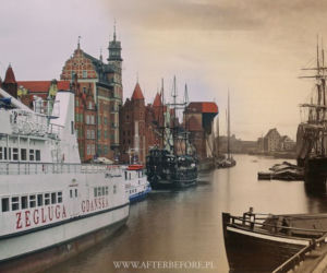 Gdańsk kiedyś i dzisiaj na fotografiach