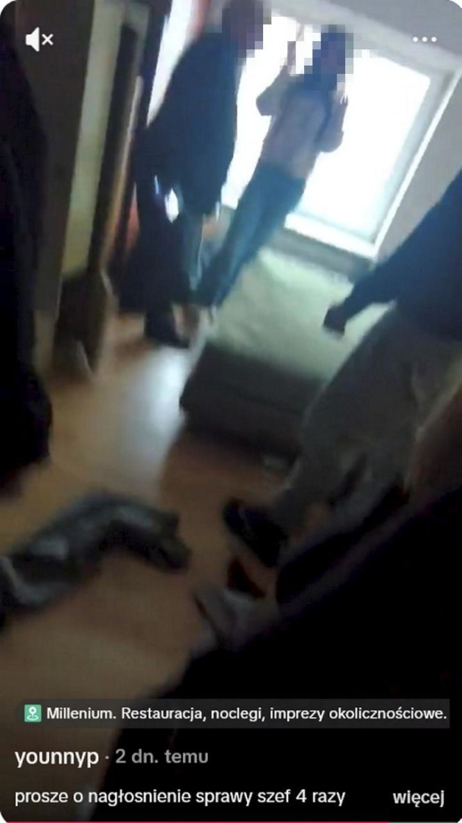 Restaurator zaatakował 15-letnią praktykantkę? Szokujące nagrania. Sprawę bada policja