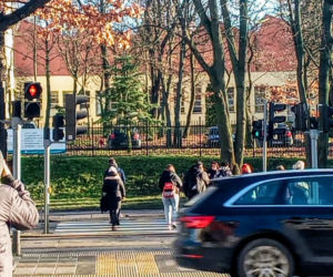 Niebezpieczne przejście dla pieszych na al. Piastów