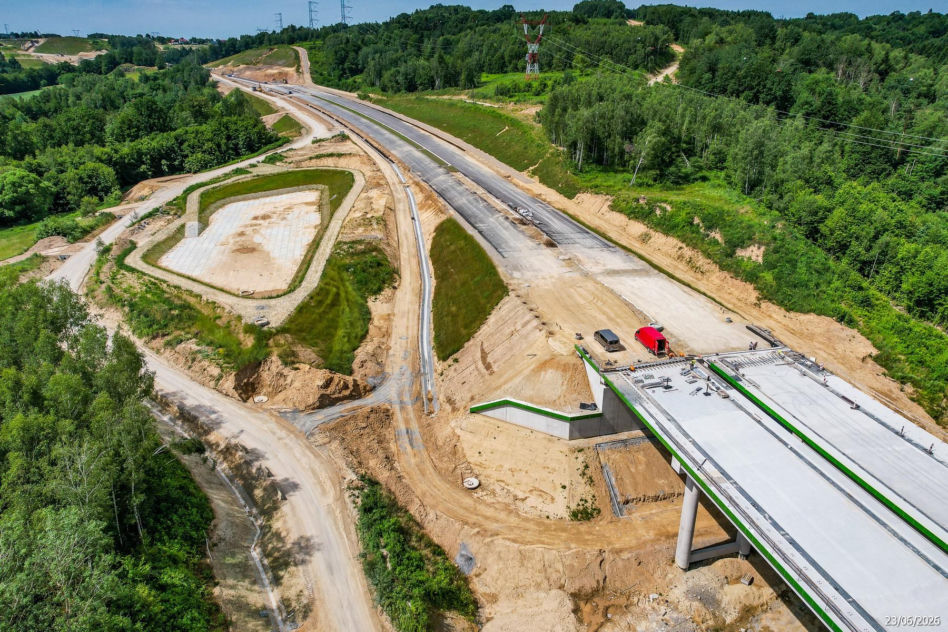 Budowa S19 - Babica Jawornik z najwyższą estakadą w Polsce