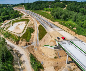 Budowa S19 - Babica Jawornik z najwyższą estakadą w Polsce