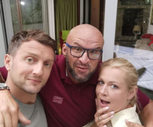 M jak miłość: Bartek (Arek Smoleński), Andrzejek (Tomasz Oświeciński), Marzenka (Olga Szomańska)