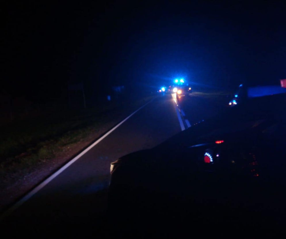 Czerwone. Poważny wypadek na DK 63. Dwie osoby ranne
