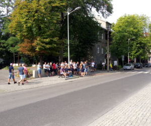 Górniczy protest przed siedzibą PGG. Chcemy podwyżek! [ZDJĘCIA]