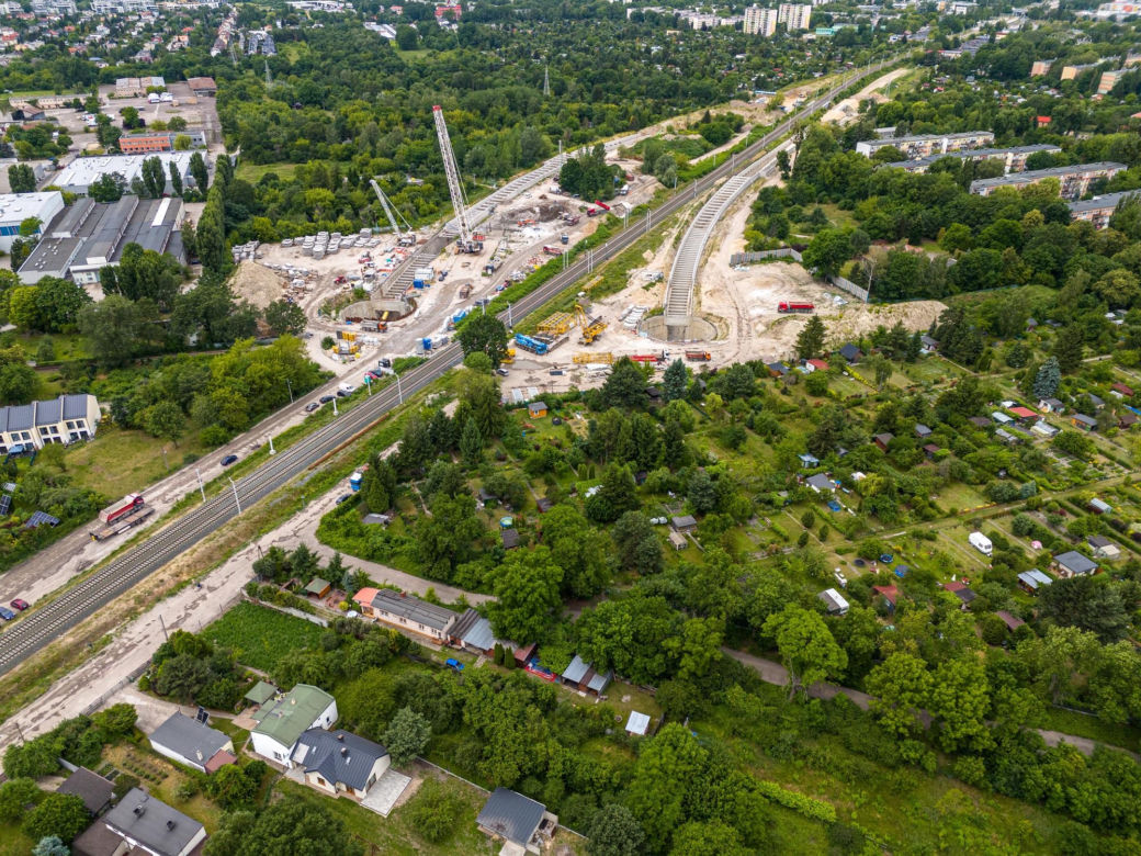 Trwa budowa tunelu pod Łodzią