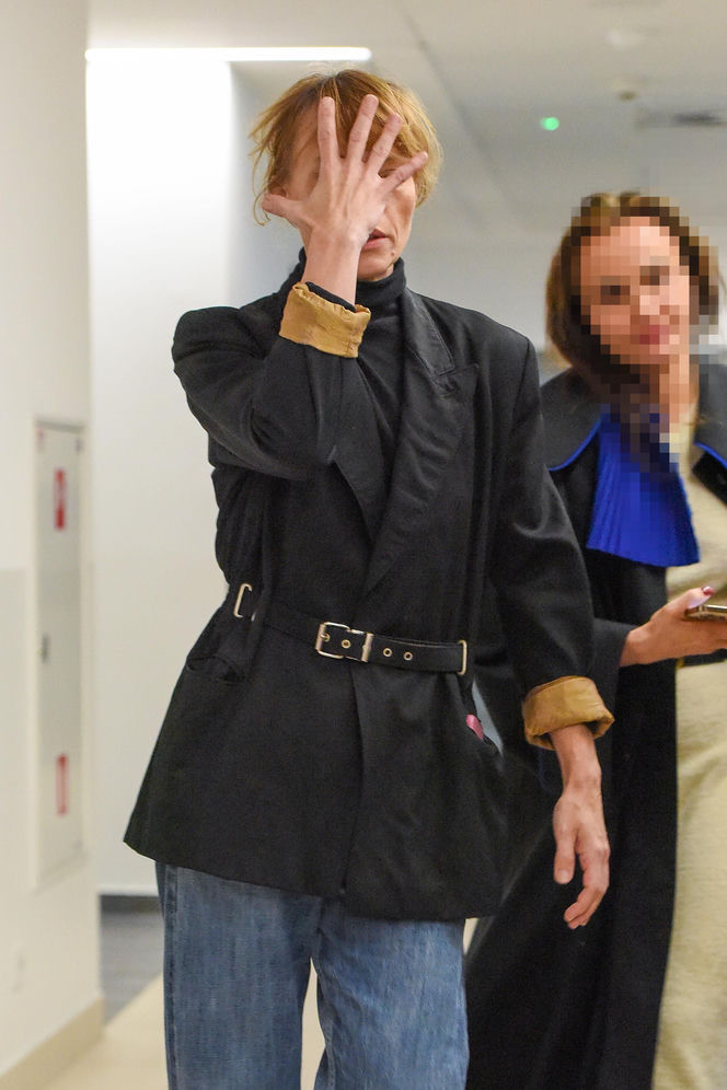 Roma Gąsiorowska w sądzie