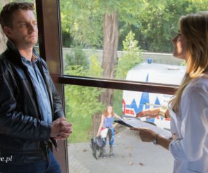 Na dobre i na złe odc. 541. Przemek Zapała (Marcin Rogacewicz), Hana Goldberg (Kamilla Baar)