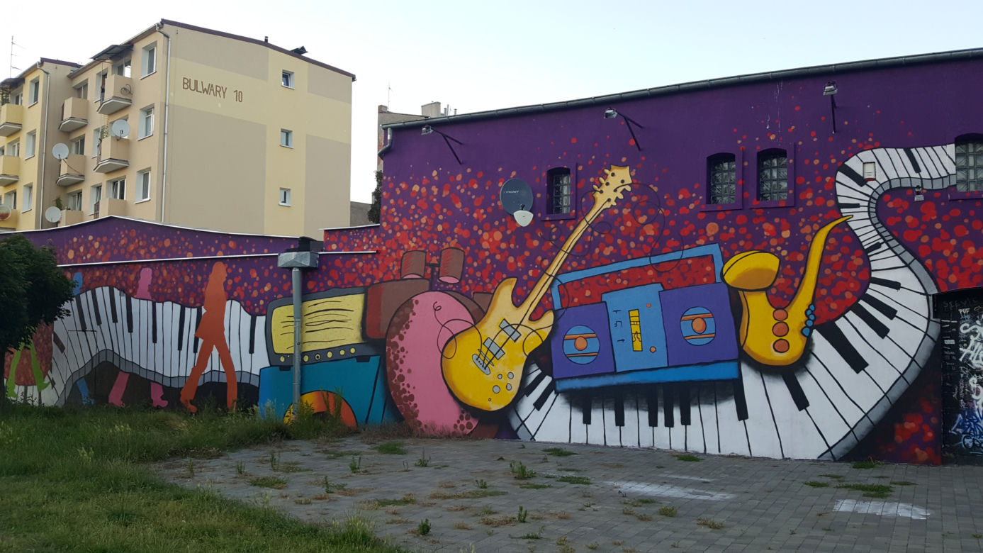 Murale w Bydgoszczy