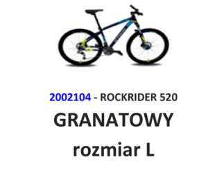 Rockrider 520 granatowy