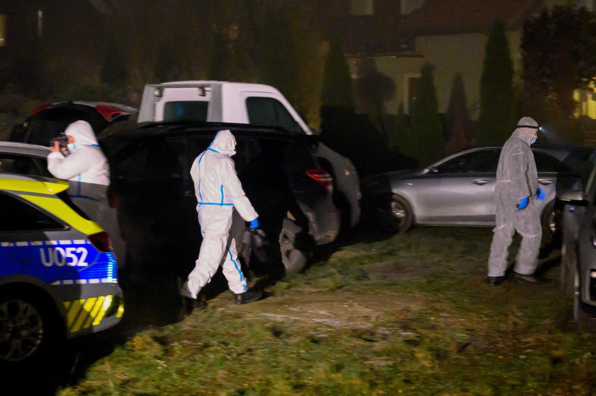 Miejsce tragedii w Puszczykowie