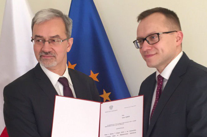 Jerzy Kwieciński i Artur Soboń