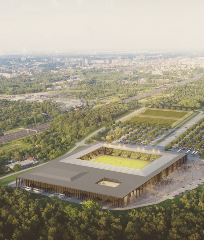 Katowice: Ogłoszono przetarg na budowę stadionu miejskiego. Nowoczesny kompleks sportowy ma powstać za 1,5 roku
