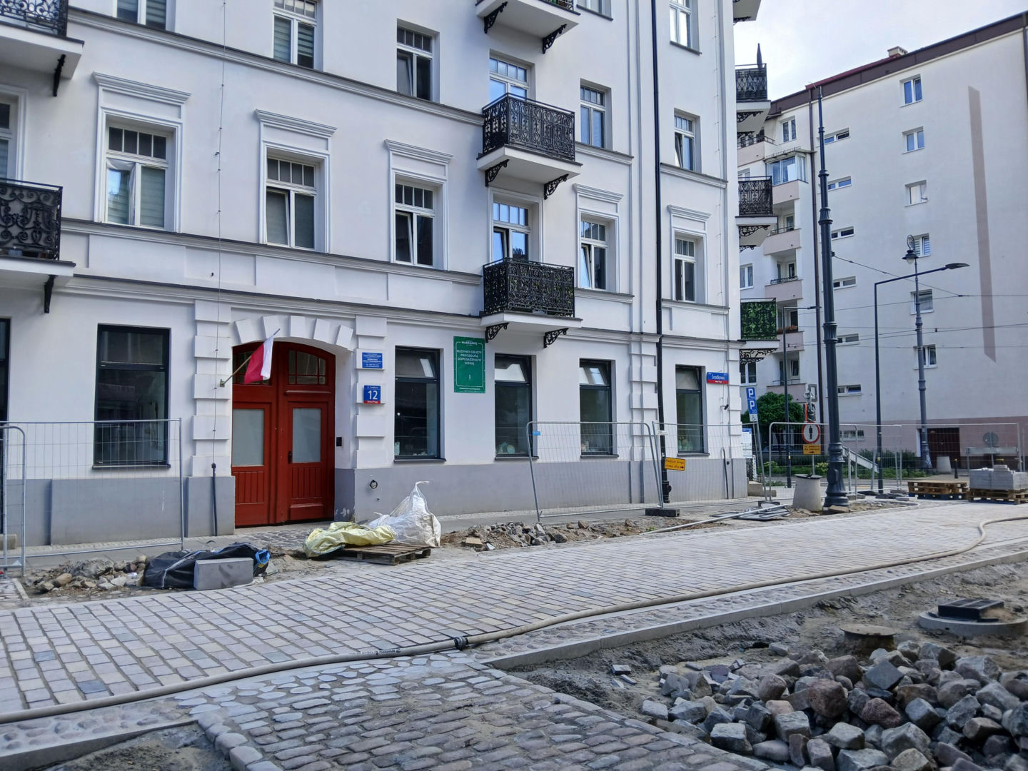 Przebudowa ul. Środkowej w Warszawie