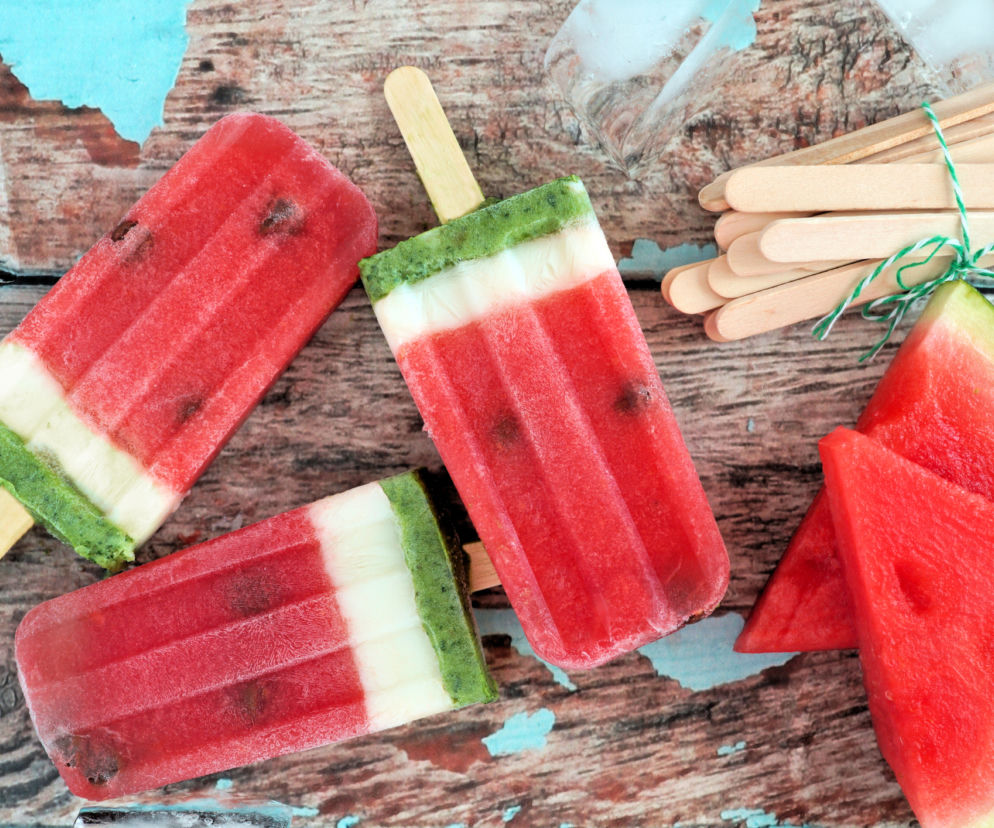 Lody arbuzowe - przepis na lody o smaku i wyglądzie arbuza