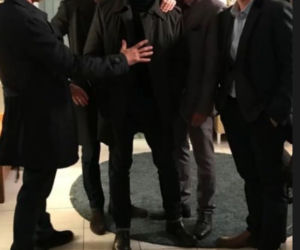 M jak miłość. Paweł (Rafał Mroczek), Kamil (Marcin Bosak), Andrzej Budzyński (Krystian Wieczorek), Adam Werner (Jacek Kopczyński), Marcin (Marcin Mroczek)