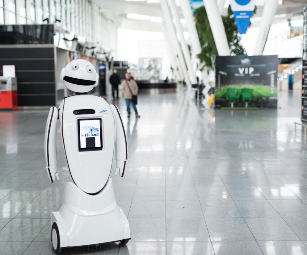 Na wrocławskim lotnisku roboty zastępują ludzi
