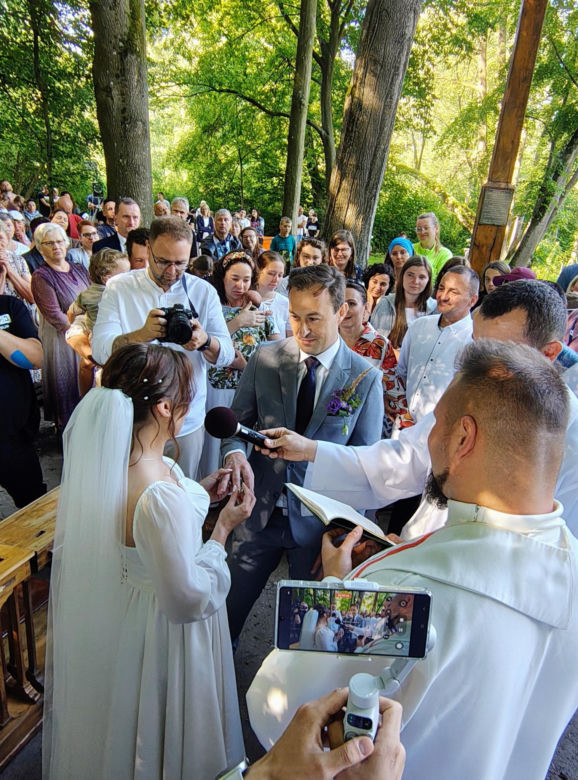 Wzruszający ślub podczas Pielgrzymki Lubelskiej 2025