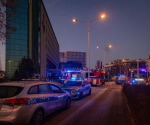 Pożar hotelu Plaza we Wrocławiu. Jedna osoba poniosła śmierć