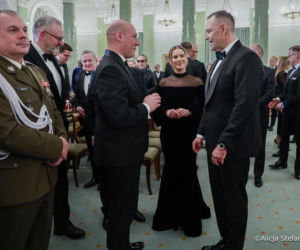 Nawroccy zadali szyku na spotkaniu z Korpusem Dyplomatycznym