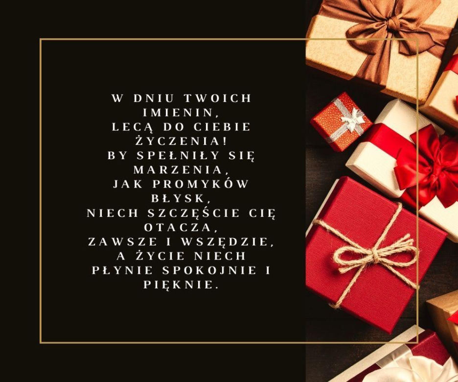 Życzenia imieninowe