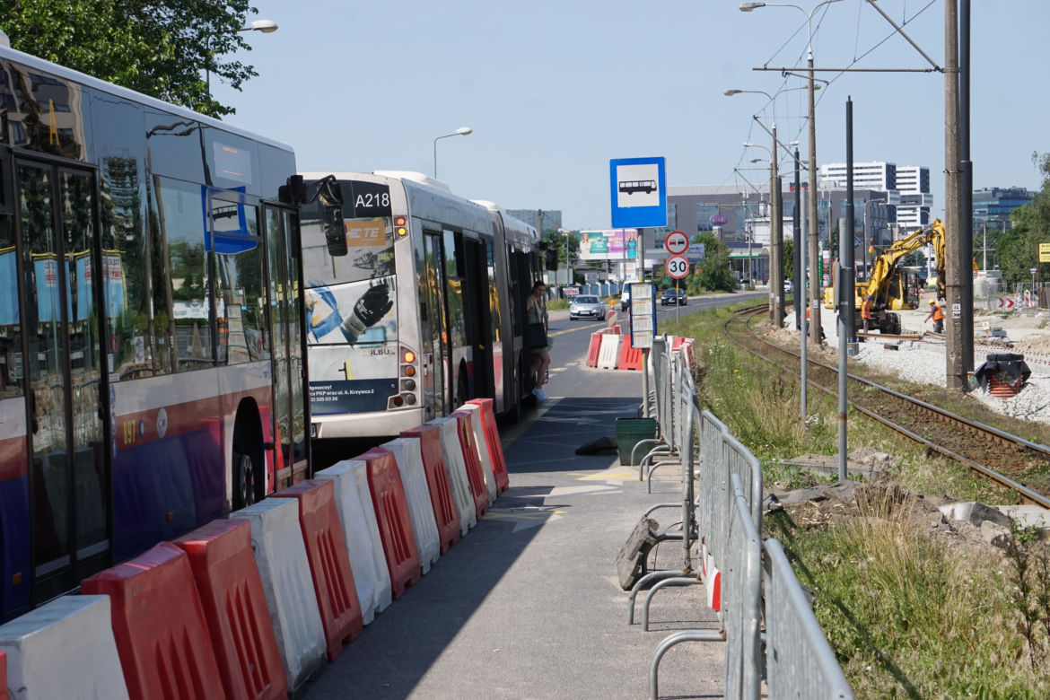 Trwa budowa nowych mostów Kazimierza Wielkiego w Bydgoszczy [ZDJĘCIA]