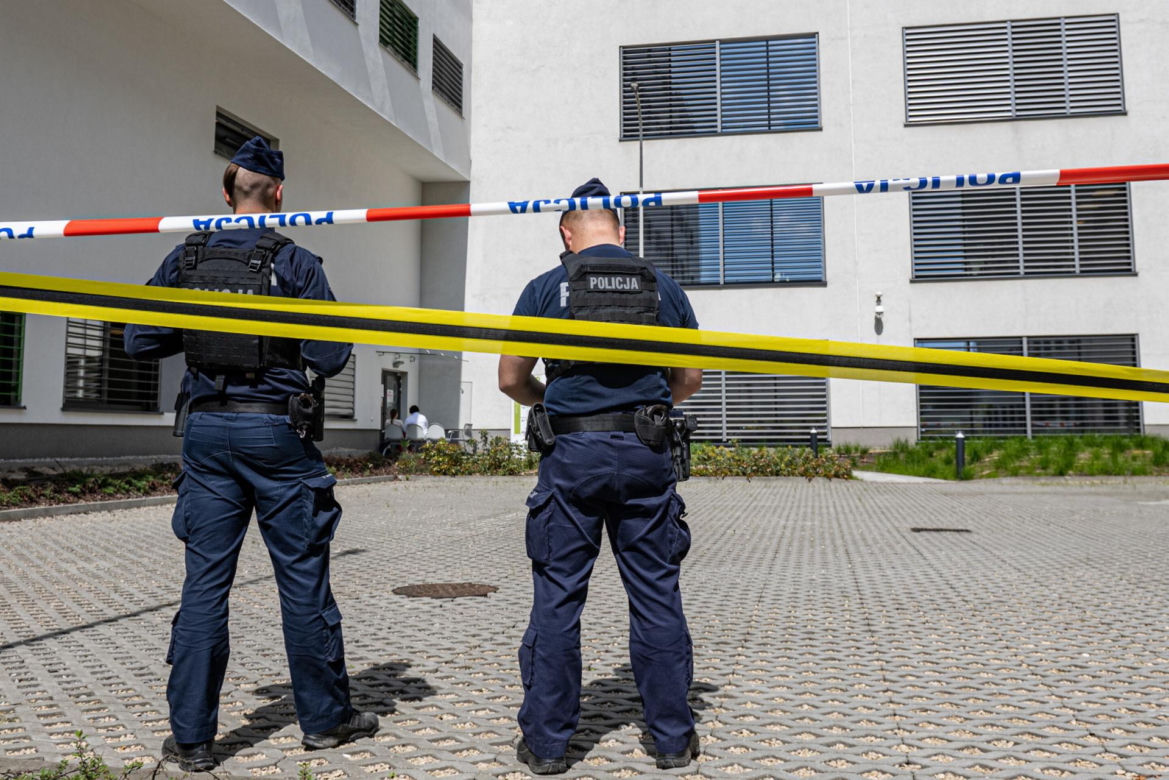 Zabójstwo lekarza w Krakowie. 35-latek doprowadzony do prokuratury