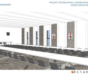 Projekt przebudowy budynku Uniwersytetu Rzeszowskiego