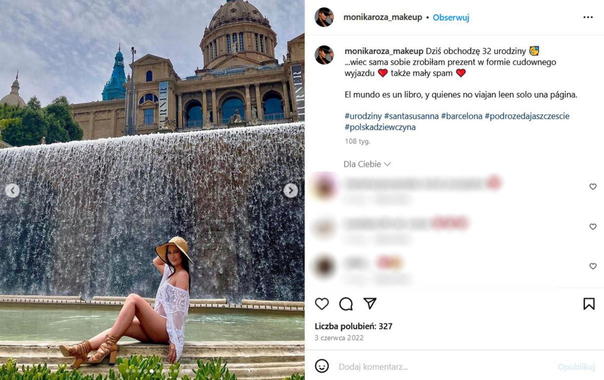 Monika Róża, makijażystka gwiazd, nie żyje