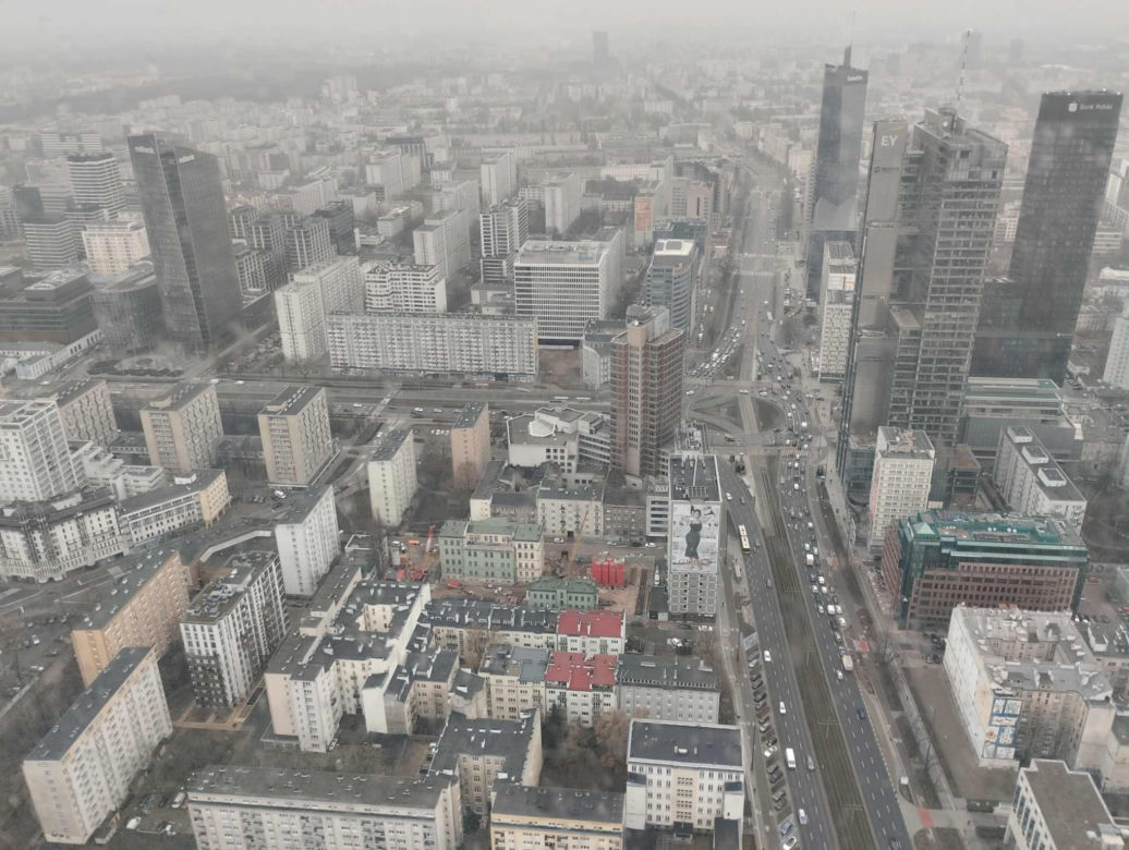 Taras widokowy Varso Tower - wydarzenie Pepsi