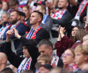 Górnik Zabrze - Lech Poznań: Zdjęcia kibiców i zawodników z meczu 8. kolejki PKO BP Ekstraklasy