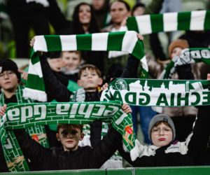 Lechia Gdańsk - Górnik Zabrze, zdjęcia kibiców i zawodników z meczu 18, kolejki PKO BP Ekstraklasy