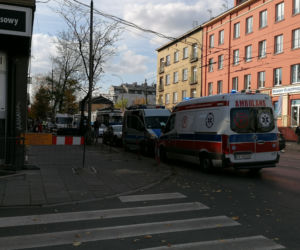 Zderzenie tramwaju z BMW w Krakowie