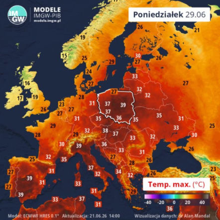 Fala afrykańskich upałów uderzy w Polskę. IMGW ostrzega przed "piekarnikiem"!