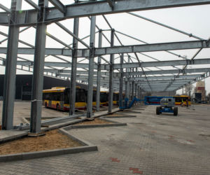 Baza dla autobusów elektrycznych w Łodzi