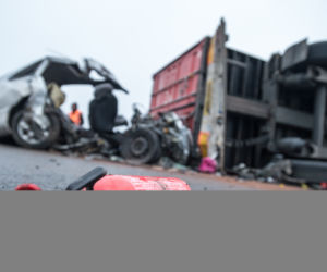 Tragiczny wypadek koło Włocławka na autostradzie A1. 5 osób nie żyje