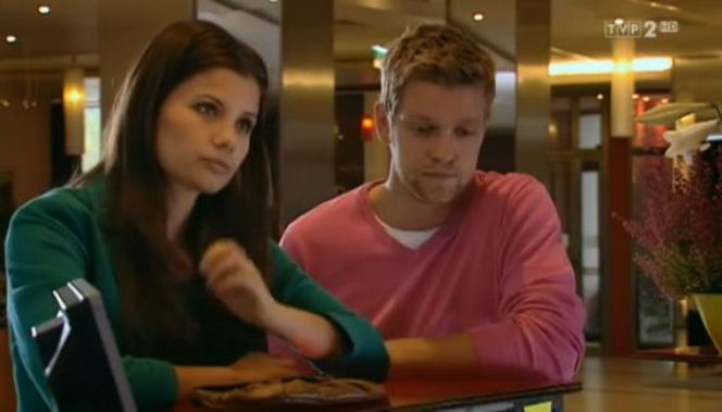 M jak MIŁOŚĆ odc. 966. Kasia (Agnieszka Sienkiewicz), Krzysiek Maczeta (Mieszko Barglik)