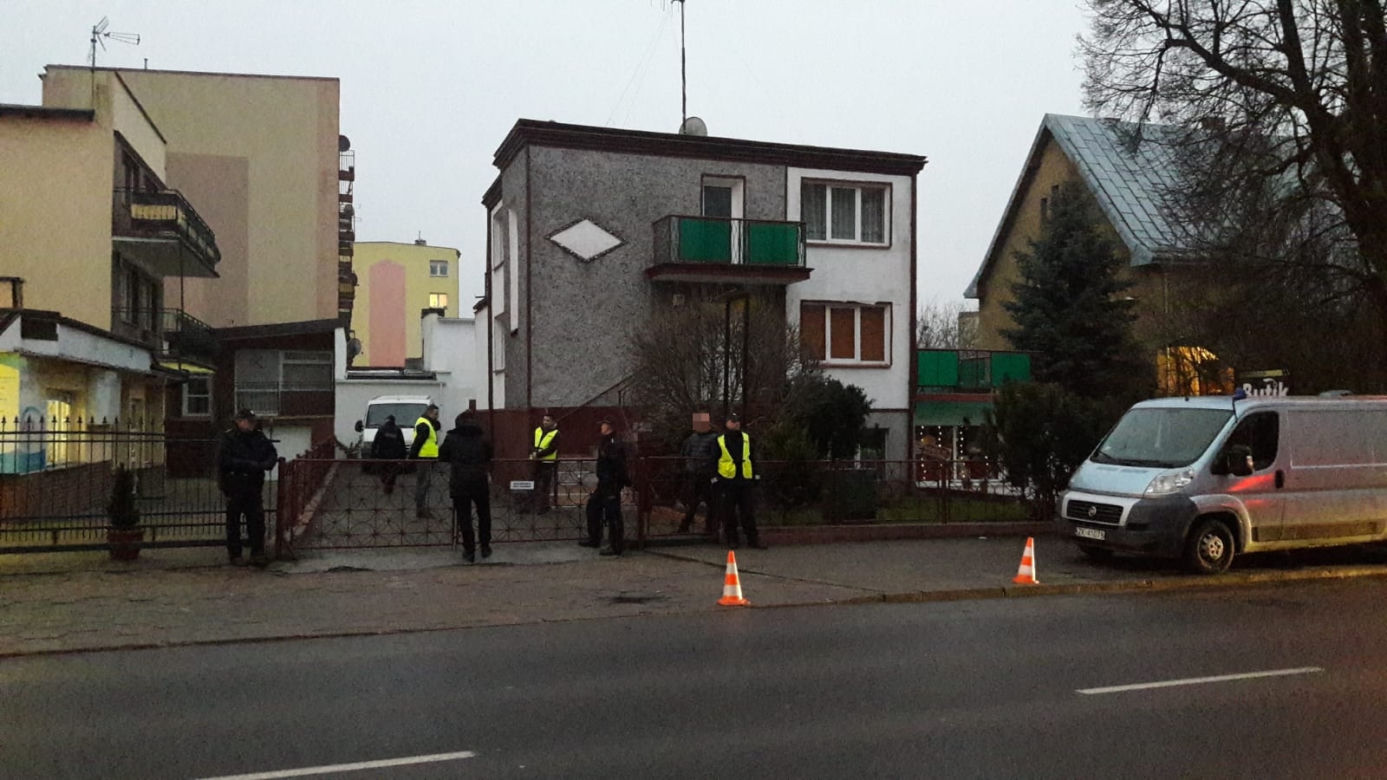 Tragedia w escape room w Koszalinie. Trwa wizja lokalna [ZDJĘCIA]