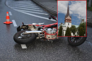 Ksiądz potrącony przez motocyklistę. Wracał od chorego
