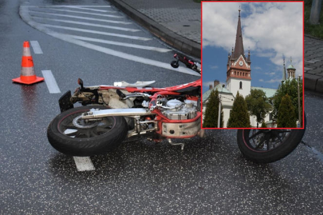 Ksiądz potrącony przez motocyklistę. Wracał od chorego